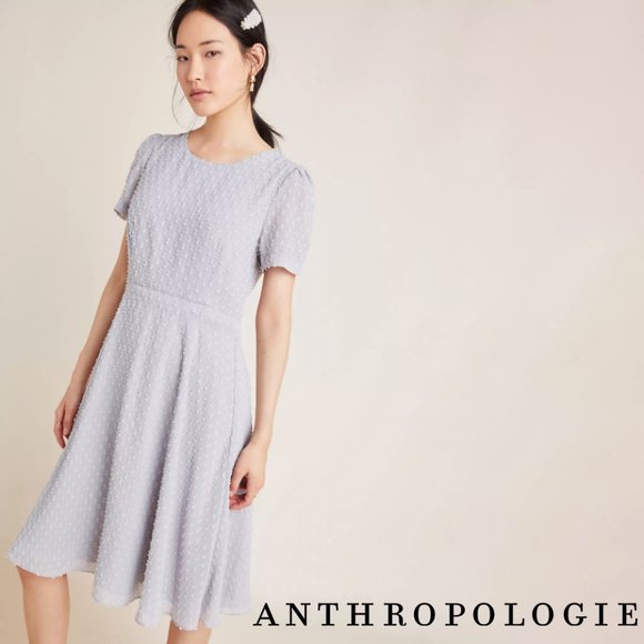 NWT! Anthropologie Georgiana Textured Mini Dress - Picture 2 of 5